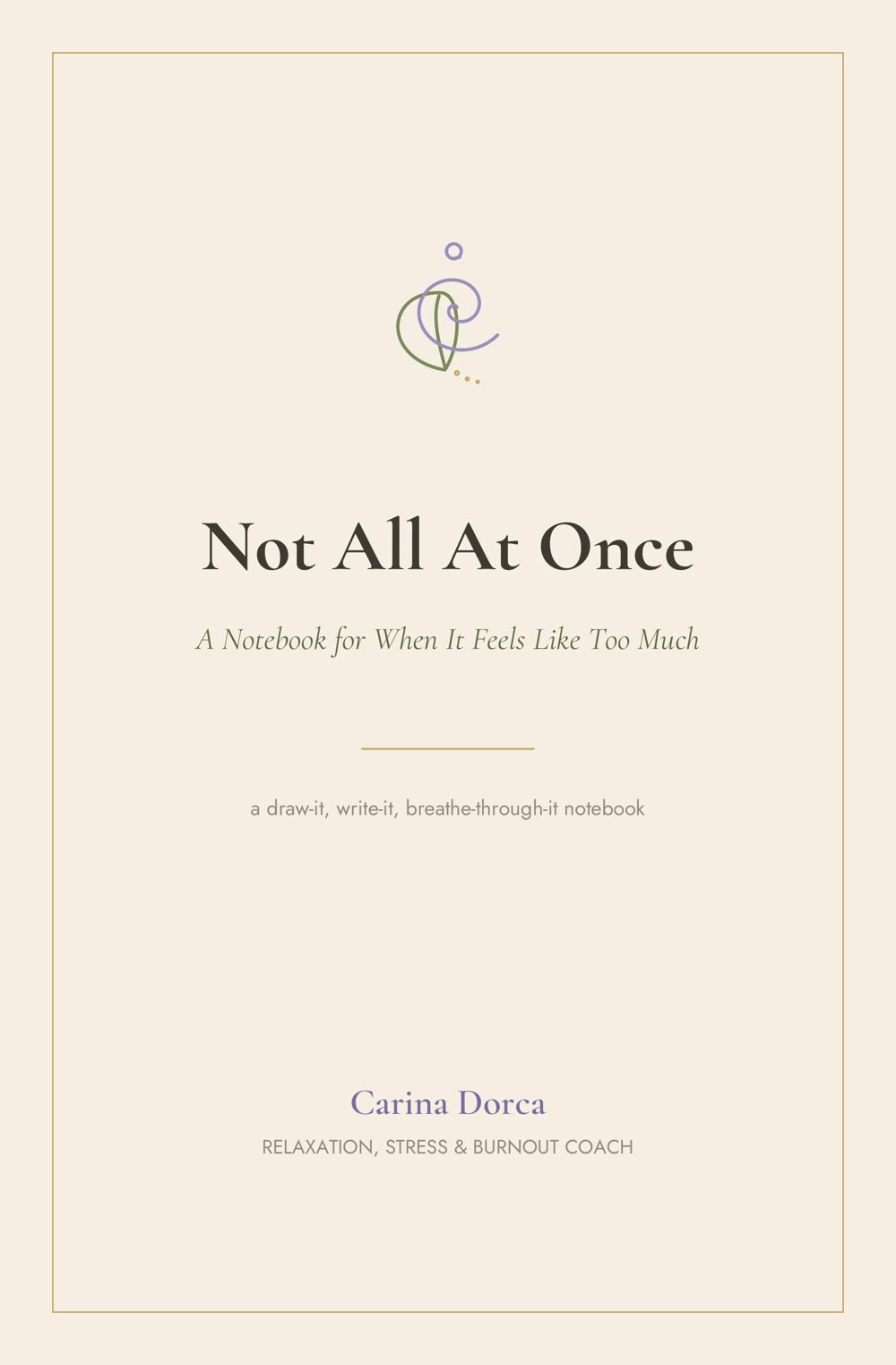 Not All At Once — Cover