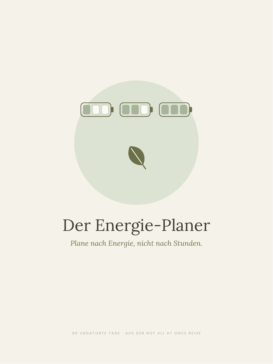 Der Energie-Planer — Cover